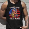 Make 4Th Of July Great Again Trump Ing Beer Patriotic Cool Gift Unisex Tank Top Gifts for Him