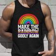 Make The Rainbow Godly Again Lgbt Funny Flag Gay Pride Unisex Tank Top Gifts for Him