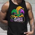 Mardi GrasMardi Gras 2022 Beads Mask Feathers Men Women Tank Top Graphic Print Unisex Gifts for Him