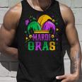 Mardi GrasMardi Gras 2022 Beads Mask Feathers V2 Men Women Tank Top Graphic Print Unisex Gifts for Him