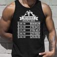 Mechanic Hourly Rate Tshirt Unisex Tank Top Gifts for Him
