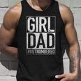 Mens Girl Dad Outnumbered Fathers Day From Wife Daughter Unisex Tank Top Gifts for Him