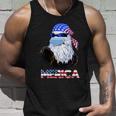 Merica Eagle Mullet 4Th Of July American Flag Vintage 2021 Great Gift Unisex Tank Top Gifts for Him