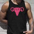 Middle Finger Angry Uterus Pro Choice Feminist Unisex Tank Top Gifts for Him