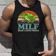 Milf Man I Love Frogs Tshirt Unisex Tank Top Gifts for Him