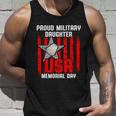 Military Daughter Freedom Memorial Day Funny Gift Unisex Tank Top Gifts for Him