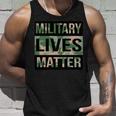 Military Lives Matter Unisex Tank Top Gifts for Him