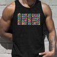Mind Your Own Uterus V11 Unisex Tank Top Gifts for Him