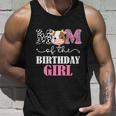 Mom Of The Birthday Girl Tee Farm Cow Mommy Mama St Unisex Tank Top Gifts for Him