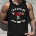 My Body Uterus Floral Hysterectomy Feminist Right Avocate Gift V2 Unisex Tank Top Gifts for Him