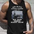 My Son Is On Uss Dwight D Eisenhower Cvn Unisex Tank Top Gifts for Him