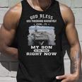My Son Is On Uss Theodore Roosevelt Cvn Unisex Tank Top Gifts for Him