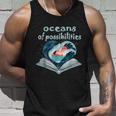 Oceans Of Possibilities Summer Reading 2022 Librarian Tshirt Unisex Tank Top Gifts for Him