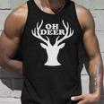 Oh Deer Funny Christmas Tshirt Unisex Tank Top Gifts for Him
