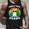 Only You Can Prevent Drama Llama Unisex Tank Top Gifts for Him