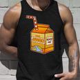 Orange Juice 999 Carton 100 Real Juice Tshirt Unisex Tank Top Gifts for Him