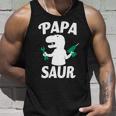 Papa Saur Fix Things Unisex Tank Top Gifts for Him