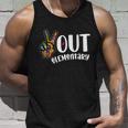 Peace Out Elementary Gift Last Day Of School Graduation Cute Gift Unisex Tank Top Gifts for Him