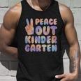 Peace Out Kindergarten Grade 2022 Happy Last Day Of School Cool Gift Unisex Tank Top Gifts for Him