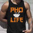 Pho Life Funny Vietnamese Pho Noodle Soup Lover Graphic Design Printed Casual Daily Basic Unisex Tank Top Gifts for Him