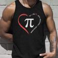 Pi Day Love Is Like Pi Valentines Math Teacher Gift Unisex Tank Top Gifts for Him