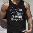 Pink Or Blue Grandma Loves You Ladybug Gender Reveal Party Gift Unisex Tank Top Gifts for Him