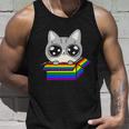 Pride Month Gay Cat In The Lgbt Unisex Tank Top Gifts for Him