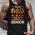 Proud Dad Of A 2022 Senior Tiger Print Unisex Tank Top Gifts for Him