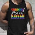 Proud Mom Mothers Day Gift Lgbtq Rainbow Flag Gay Pride Lgbt Gift V2 Unisex Tank Top Gifts for Him