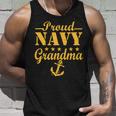 Proud Navy Grandma V2 Unisex Tank Top Gifts for Him