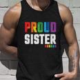 Proud Sister Gay Pride Month Lbgt Unisex Tank Top Gifts for Him
