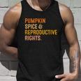 Pumpkin Spice Reproductive Rights Cool Gift Fall Feminist Choice Gift Unisex Tank Top Gifts for Him