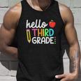 Rainbow Team 3Rd Grade Back To School Unisex Tank Top Gifts for Him