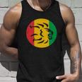 Rasta Lion Head Reggae Dub Step Music Dance Tshirt Unisex Tank Top Gifts for Him
