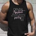 Rda Dental Assistant Gift Reason Someone Smiles Unisex Tank Top Gifts for Him