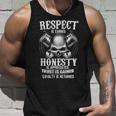 Respect Is Earned - Loyalty Is Returned Unisex Tank Top Gifts for Him