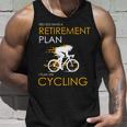 Retirement Plan On Cycling V2 Unisex Tank Top Gifts for Him