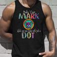 Retro Make Your Mark Happy International Dot Day Colorful Men Women Tank Top Graphic Print Unisex Gifts for Him