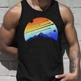 Retro Mountain Stars Unisex Tank Top Gifts for Him