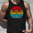 Retro Vintage Lacrosse V2 Unisex Tank Top Gifts for Him