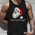 Santas Ho Funny Christmas Unisex Tank Top Gifts for Him