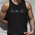 Scuba Diving Heartbeat Pulse Unisex Tank Top Gifts for Him