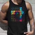 Senior Graduation Seniors 2022 Colorful Tie Dye Unisex Tank Top Gifts for Him