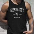 Siesta Key Fl Vintage Nautical Boat Anchor Flag Sports Unisex Tank Top Gifts for Him