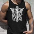 Skeleton Rib Cage Scary Halloween Costume Unisex Tank Top Gifts for Him