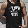 Soldier Retired Veteran Mp Military Police Policeman Funny Gift Unisex Tank Top Gifts for Him