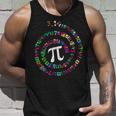 Spiral Pi Day Unisex Tank Top Gifts for Him