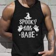 Spooky Little Babe Halloween Quote V4 Unisex Tank Top Gifts for Him