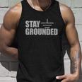 Stay Grounded Electrical Engineering Joke V2 Unisex Tank Top Gifts for Him