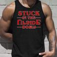 Stuck In The Upside Down Unisex Tank Top Gifts for Him